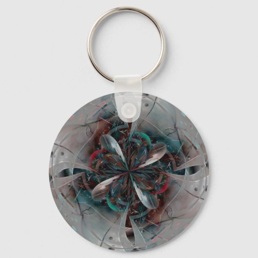 Het schild (Ronde) Sleutelhanger (Voorkant)