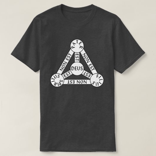 Het schild van de Trinity T-shirt (Design voorkant)