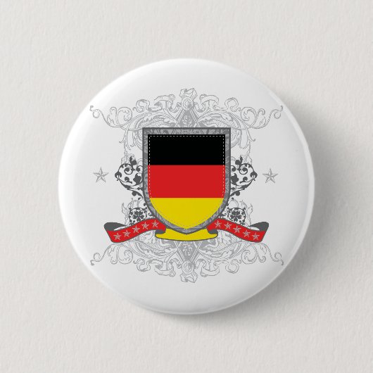 Het Schild van Duitsland Ronde Button 5,7 Cm (Voorkant)