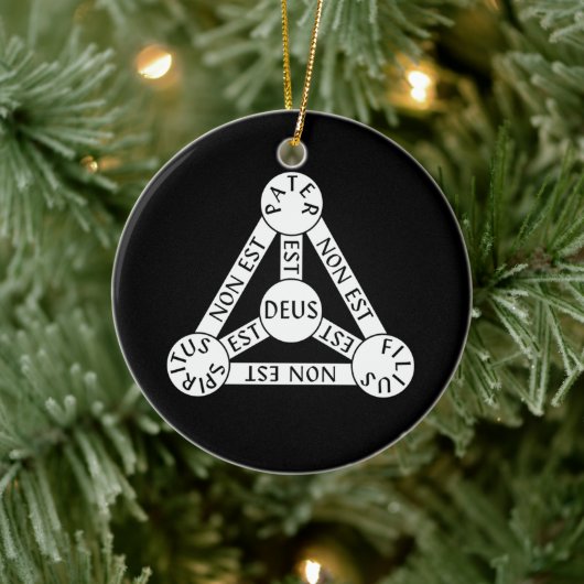 Het schild van het Ornament van Trinity (Boom)