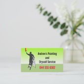 Het schilderen Expert Kleurrijk Fantastisch Perfec Visitekaartje (Staand voorkant)