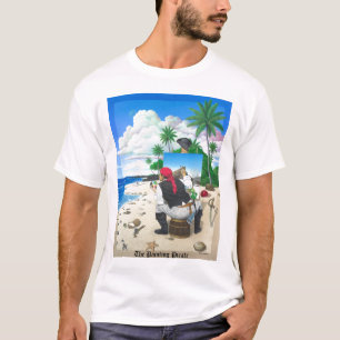Het schilderen piraat t-shirt