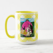 Het schilderen van de GIANT EEGG Koffee Mok (Links)