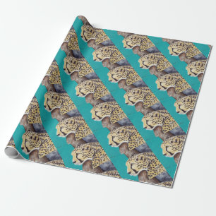 Het Schilderen van de jachtluipaard Cadeaupapier