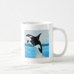 Het Schilderen van de orka Koffiemok