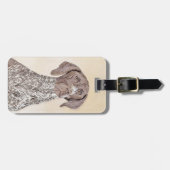 Het schilderen van de schilder van de Schilder van Bagagelabel (Voorkant horizontaal)