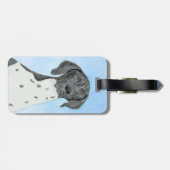 Het schilderen van de schilder van de Schilder van Bagagelabel (Achterkant horizontaal)