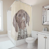 Het schilderen van de schilder van de Schilder van Douchegordijn (In situ)