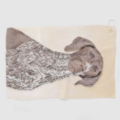 Het schilderen van de schilder van de Schilder van Golfhanddoek (Horizontaal)