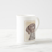 Het schilderen van de schilder van de Schilder van Porselein Kop (Voorkant rechts)