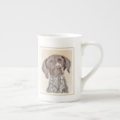 Het schilderen van de schilder van de Schilder van Porselein Kop (Rechts)