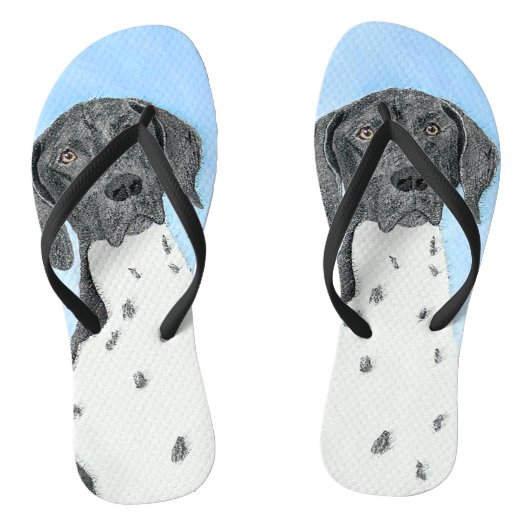 Het schilderen van de schilder van de Schilder van Teenslippers (Voetbed)