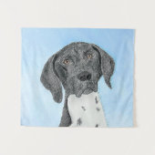 Het schilderen van de schilder van de Schilder van Wandkleed (Voorkant (horizontaal))