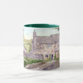 Het Schilderen van de Waterverf van de Stone Brug Mok (Midden)