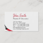 Het schilderen van het Bedrijf van de Dienst van d Visitekaartje (Achterkant)