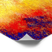 Het schilderen van het landschap van de impression poster (Hoek)