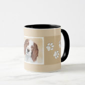 Het schilderen van Ierse rode en witte zetters - O Mok (Voorkant rechts)