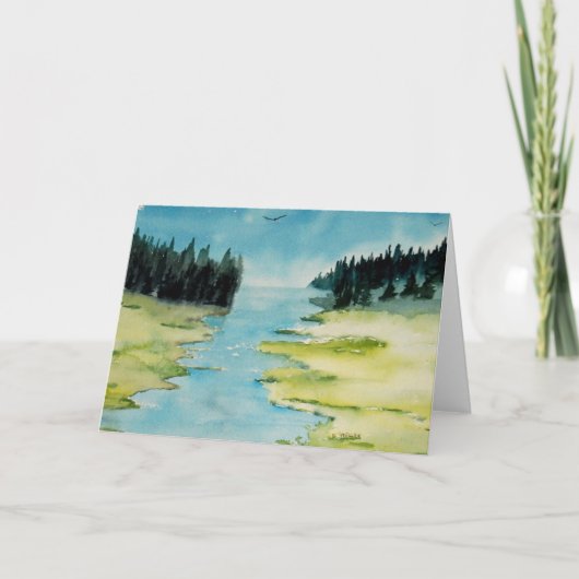 Het Schilderen van Maine op de Kaart van de Nota (Voorkant)