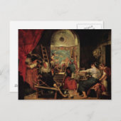 Het Schilderen van Velazquez van Deigo Briefkaart (Voorkant / Achterkant)