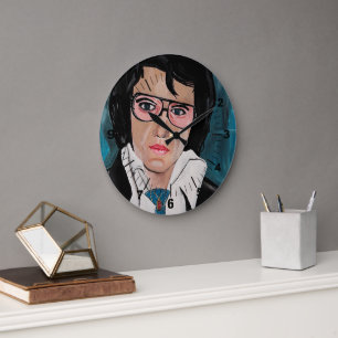 Het schilderij De Koning van Alfred Fox Grote Klok