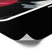 Het schilderij Lonely Cosmonaut op een Poster (Hoek)