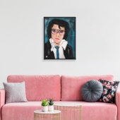 Het schilderij van Alfred Fox Canvas Afdruk (Insitu (Woonkamer))