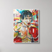 Het schilderij van Alfred Fox Canvas Afdruk (Voorkant)