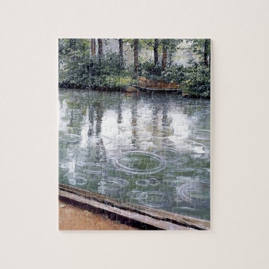 Het schilderij van de Rain Water Boat Legpuzzel (Verticaal)