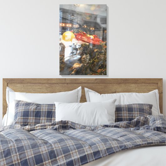 Het schilderij van Fisherman Canvas (Insitu (Slaapkamer))