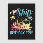 Het schip is mijn verjaardagsreis (Voorkant)