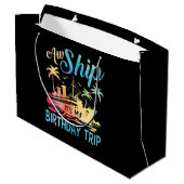 Het schip is mijn verjaardagsreis groot cadeauzakje (Achterkant Gekanteld)