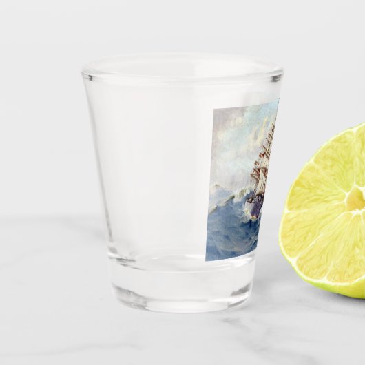 Het schip Portpatrick 1900s Shot Glas (Links)