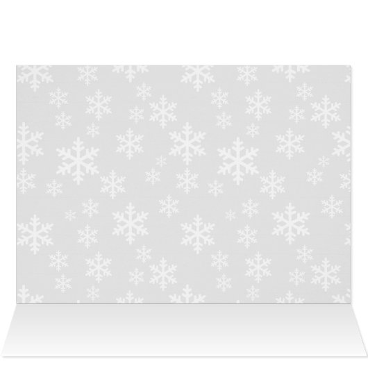 Het schokkende "Kerstman is niet echt" kerstKaart (Binnen Horizontaal (Boven))