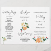 Het schoonheidsprogramma van het Boerhuwelijk van  Flyer (Voorkant)