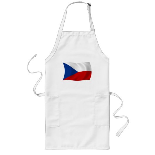 Het schort met de vlag van Tsjechië (Voorkant)