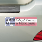Het schreeuwen om de ellende. bumpersticker (Op auto)