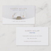 Het schrijven van Slogans Visitekaartjes (Voorkant / Achterkant)