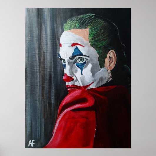 Het schurkenschilderij door Alfred Fox Poster (Voorkant)