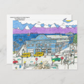 Het Seattle Aquarium Briefkaart (Voorkant / Achterkant)