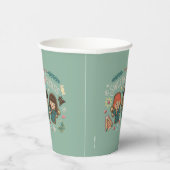 Het seizoen is mooier met vrienden papieren bekers (Rechts)