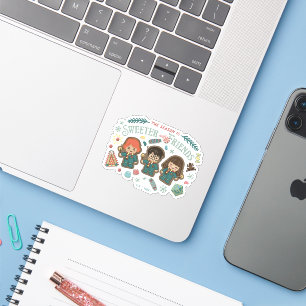Het seizoen is mooier met vrienden sticker