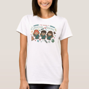 Het seizoen is zoeter met vrienden t-shirt