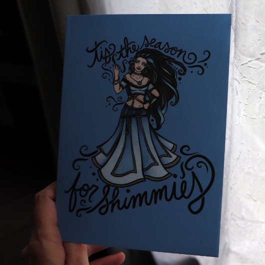 het seizoen van de shimmies - kaart