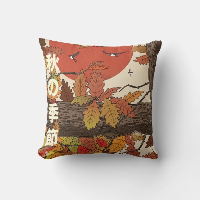 Het Seizoen Van Herfst Kussen (Voorkant)