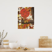 Het Seizoen Van Herfst Poster (Keuken)