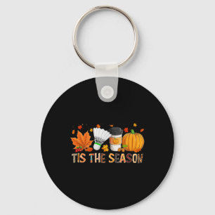 Het seizoen van Leopard Pumpkin Bydminton Hallowee Sleutelhanger