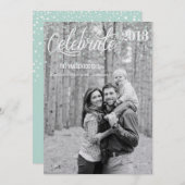 Het seizoen vieren kaart (Voorkant / Achterkant)