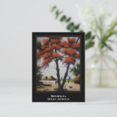 Het Senegalese Briefkaart van de Kunst (Staand voorkant)