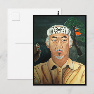 Het Sensei schilderij van Alfred Fox Briefkaart