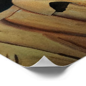 Het Sensei schilderij van Alfred Fox Poster (Hoek)